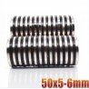 N35 - neodymium magnet - round countersunk disc - 50 * 5mm - with 6mm hole