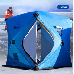 Winter warm tent - for ice fishing / camping - windproof - waterproof - anti-snow - large space