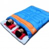 Double sleeping bag - with zipper - warm - waterproof