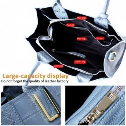 Elegant shoulder bag - genuine leather - stone pattern