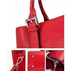 Luxurious women's shoulder bag - genuine leatherHandbags