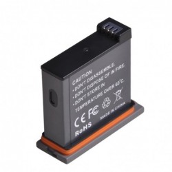 1300mAh - rechargeable li-ion AB1 battery - USB type-C charger - for DJI Osmo Action Sports camera