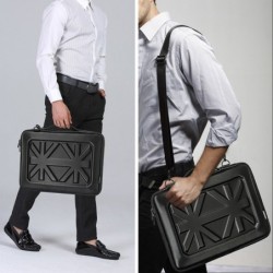 Hard shell laptop sleeve - with handle / shoulder strap - 13" / 14" / 15.6" / 17"