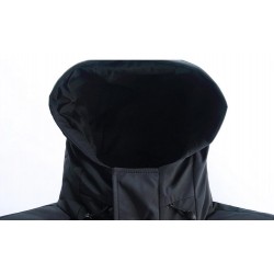 Luxurious warm winter jacket - long parka - with hood - duck downJackets
