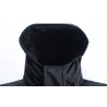 Luxurious warm winter jacket - long parka - with hood - duck downJackets
