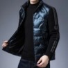 Fashionable short jacket - shiny down winter windbreaker