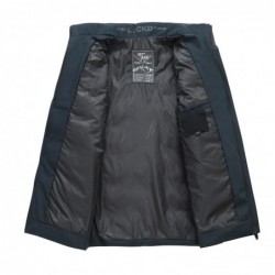 Warm winter jacket - quilted thick windbreakerJackets