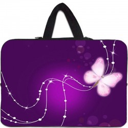 Protective laptop bag - soft cover - with zipper - 10 inch - 17 inch