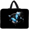 Protective laptop bag - soft cover - with zipper - 10 inch - 17 inch
