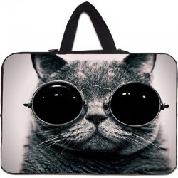 Protective laptop bag - soft cover - with zipper - 10 inch - 17 inch