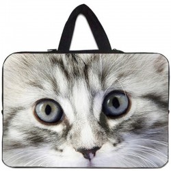 Protective laptop bag - soft cover - with zipper - 10 inch - 17 inch