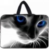 Protective laptop bag - soft cover - with zipper - 10 inch - 17 inch