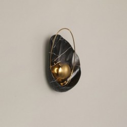 Modern resin wall lamp - LED - shell shape