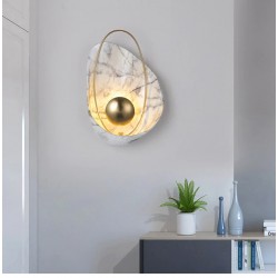 Modern resin wall lamp - LED - shell shape