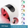 PDT LED face mask - light therapy - skin tightening / rejuvenation / dark spots remover - 7 colors