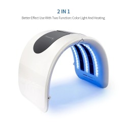 PDT LED face mask - light therapy - skin tightening / rejuvenation / dark spots remover - 7 colors