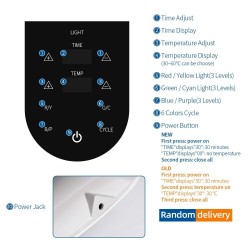 PDT LED face mask - light therapy - skin tightening / rejuvenation / dark spots remover - 7 colors