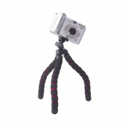 Mini tripé polvo - pernas de aranha flexíveis - para câmera / telefone / GoPro / Canon / Nikon / Sony / DSLR