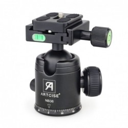 Professional high tripod - monopod - stand - fast flip lock - CNC 36mm ball head - for DSLR camera - 201cm