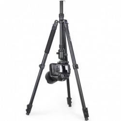 Professional high tripod - monopod - stand - fast flip lock - CNC 36mm ball head - for DSLR camera - 201cm