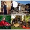 5 in 1 photography reflector - light diffuser - with handle / carrying case - 60 * 90cm