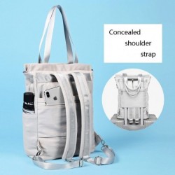 Stylish handbag - laptop backpack - with USB charging port - waterproof