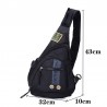 Chest / shoulder mini bag - backpack - waterproof nylon - unisex