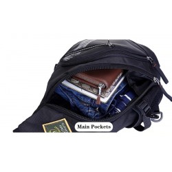 Chest / shoulder mini bag - backpack - waterproof nylon - unisex