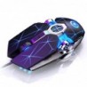 Professional optical gaming mouse - 6 buttons - wired - 3200DPI - LED - silent