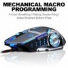 Professional optical gaming mouse - 6 buttons - wired - 3200DPI - LED - silent