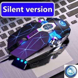 Professional optical gaming mouse - 6 buttons - wired - 3200DPI - LED - silent