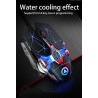 Professional optical gaming mouse - 6 buttons - wired - 3200DPI - LED - silent