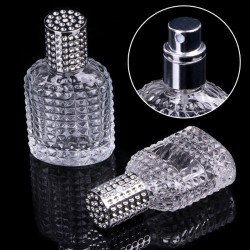 Refillable glass bottle for perfume with atomizer 30 ml - 50 ml