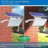 Outdoor garden wall light - waterproof solar lamp - adjustable - 48 LEDSolar lighting