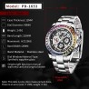 Pagani Design - relógio de luxo de quartzo com cristais de arco-íris - automático