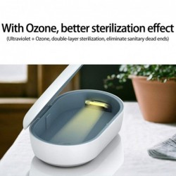 Universal disinfection box - sterilizer - for phones / face masks / toys - UV light - with USB cableMouth masks