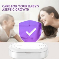 Universal disinfection box - sterilizer - for phones / face masks / toys - UV light - with USB cableMouth masks