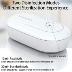Universal disinfection box - sterilizer - for phones / face masks / toys - UV light - with USB cableMouth masks