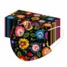 Face / mouth protection mask - disposable - for adults - flowers print