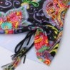 Vintage one piece swimming suit - with long tie-up topBeachwear