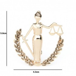 Libra constellation - metal brooch