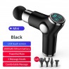 Mini massager gun - vibrator - muscle relaxation - pain relief - LCD display