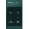 Mini massager gun - vibrator - muscle relaxation - pain relief - LCD display