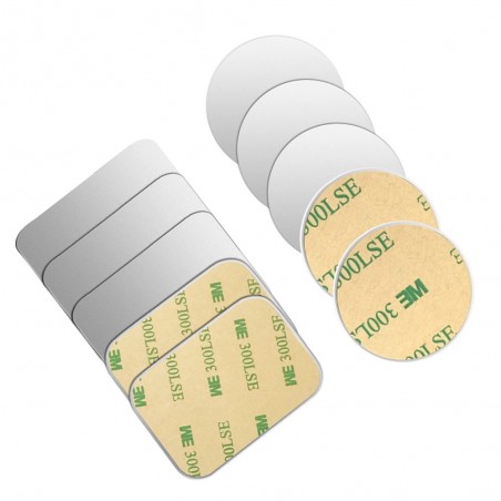 Metal plate - sticker - magnetic phone holder - 3M adhesive