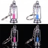 Metal lamp - hourglass - keychain for couples - 2 pieces