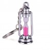 Metal lamp - hourglass - keychain for couples - 2 pieces