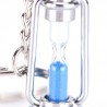 Metal lamp - hourglass - keychain for couples - 2 pieces