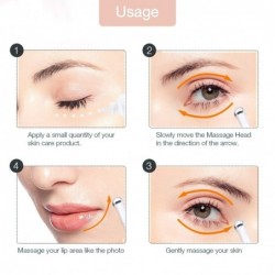 2 in 1 - electric face / eyes massager - vibration pen - anti wrinkle / rejuvenating