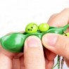 Squeezable peas - anti stress fidget toy - with keychain
