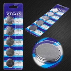 Button lithium battery - CR2430 - 3V - 5 piecesBattery